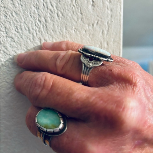 Native American opal ring - Picture 4 of 5
